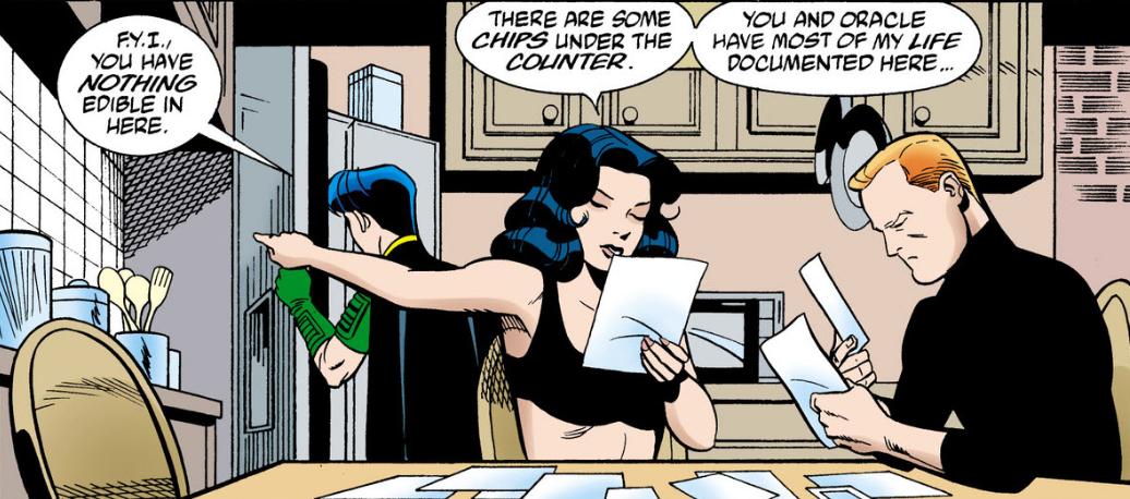 Comic book panel